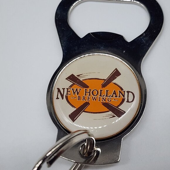 New Holland Brewing Keychain Bottle Opener With Key Ring Vintage - Picture 1 of 4